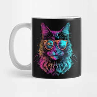 Cat DJ Dimension Mug